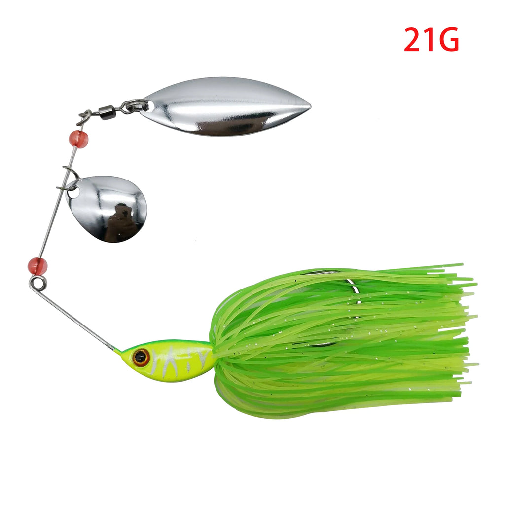 Mycena  16G&18G&21G  spinner bait  Bass jig Chatter bait fishing lure  chatterbait Fishing Kit  Wobblers For Bass Fishing Tackle