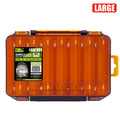 Fishing Tackle Box 14 Compartments Fishing Accessories Lure Hook Storage Case Double Sided Fishing Tool Organizer Boxes