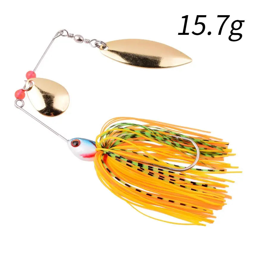 Mycena  16G&18G&21G  spinner bait  Bass jig Chatter bait fishing lure  chatterbait Fishing Kit  Wobblers For Bass Fishing Tackle