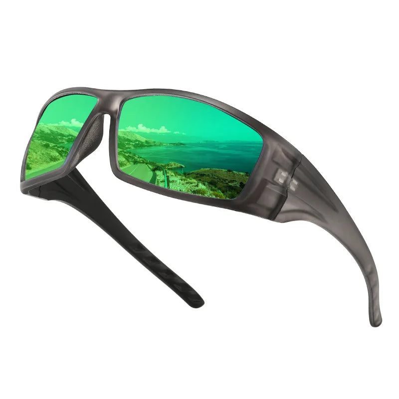 New Polarized Fishing Sunglasses UV400 Protection for Driving & Outdoor Sports Lightweight Lures Cycling Glasses for Rider