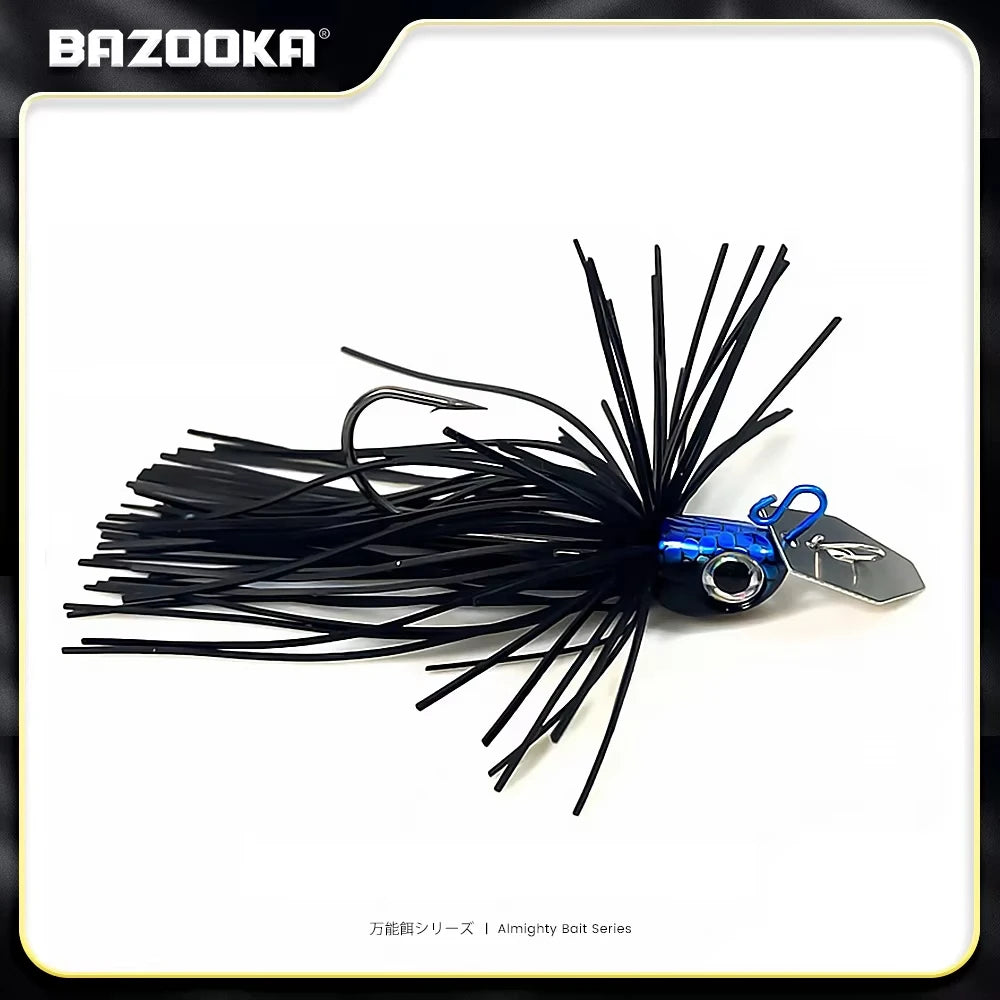 Bazooka Spinnerbait Wire Bait Fishing Lure Set Metal Spinner Hook Spoon Wobblers Artificial Sequins Bass Pike Carp Ice Winter