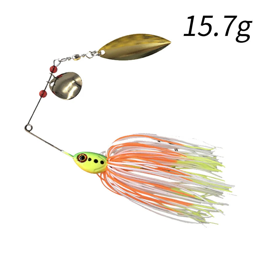 Mycena  16G&18G&21G  spinner bait  Bass jig Chatter bait fishing lure  chatterbait Fishing Kit  Wobblers For Bass Fishing Tackle