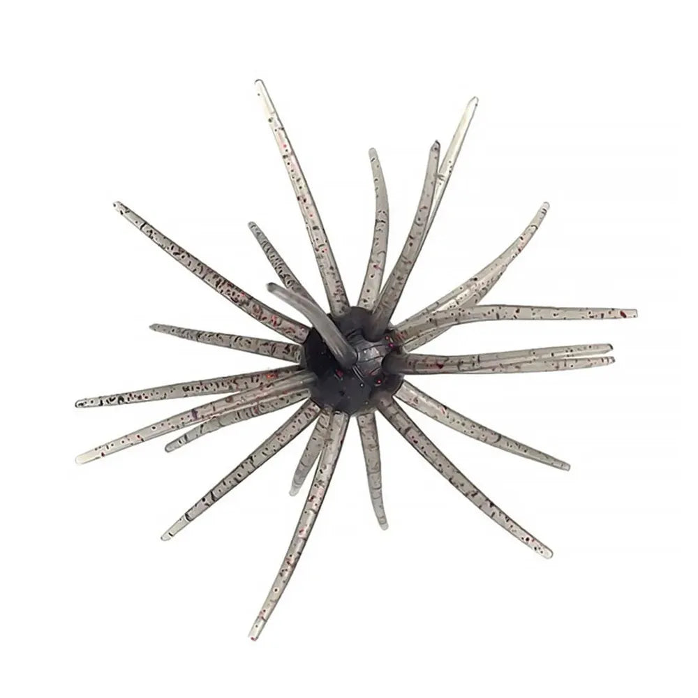 Bazooka 2.8g 8.7g Fishing Lure Simulated PVC Sea Urchin Soft Pike Silicone For Bream Sea Bass Tilapia Gears Mandarin Winter Bait