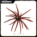 Bazooka TPE Fishing Lure 2g 8g Simulated Sea Urchin Lures Soft Silicone For Bream Pike Bass Mandarin Tilapia Gears Winter Biats