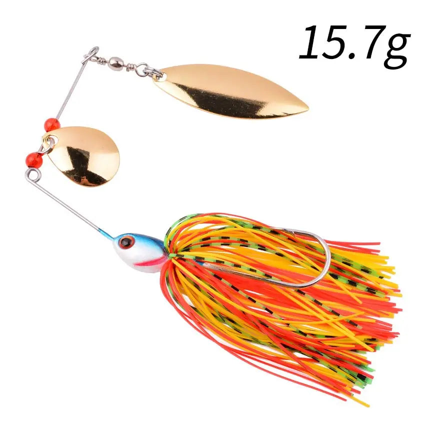 Mycena  16G&18G&21G  spinner bait  Bass jig Chatter bait fishing lure  chatterbait Fishing Kit  Wobblers For Bass Fishing Tackle
