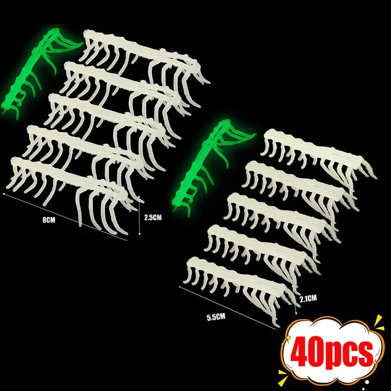 Transparent Hard Bait Lure Set for Saltwater Fishing Outdoor Minnow Tackle Realistic Fish Shape Slow Sinking Universal Fishing