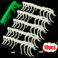 Transparent Hard Bait Lure Set for Saltwater Fishing Outdoor Minnow Tackle Realistic Fish Shape Slow Sinking Universal Fishing