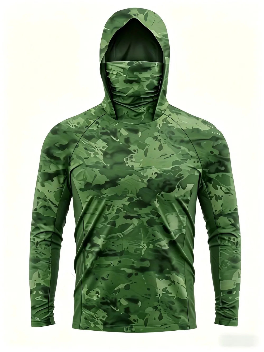 New men's summer minimalist striped printed soft breathable fishing suit long sleeved T-shirt outdoor casual holiday top