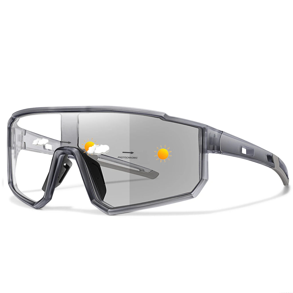 Fashion Brand Men Women Bicycle Photochromic Eyewear MTB Bike Fishing Running Cycling Sports Sunlasses Comfortable Goggles