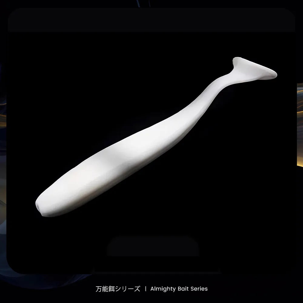 Bazooka 100mm 150mm Big Fishing Lure Worm Silicone Easy Shiner Shad T Tail Soft Bait Ice Wobbler Swimbait Pesca Bass Pike Winter