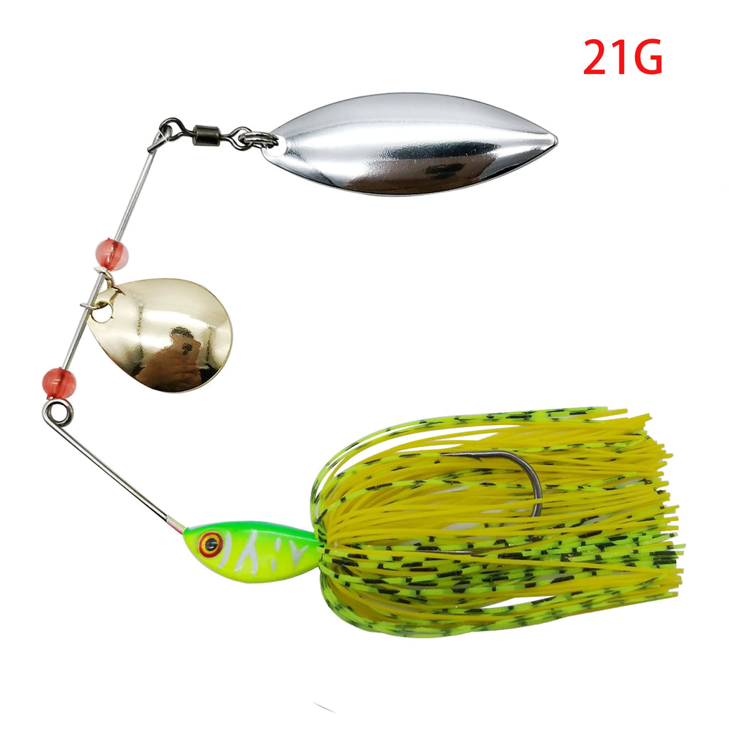 Mycena  16G&18G&21G  spinner bait  Bass jig Chatter bait fishing lure  chatterbait Fishing Kit  Wobblers For Bass Fishing Tackle