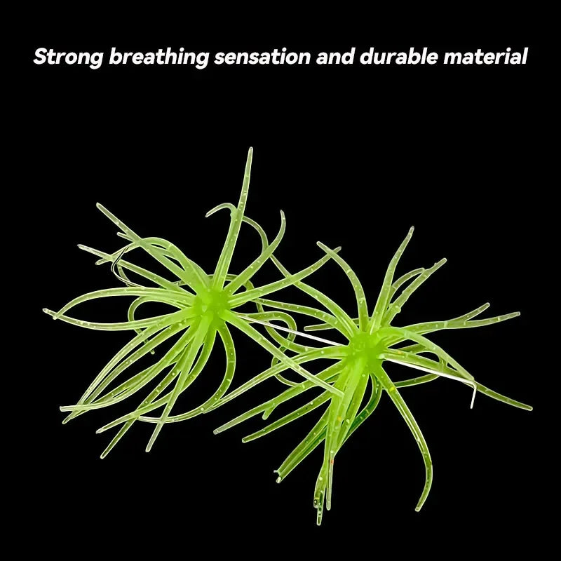 Bazooka 2.8g 8.7g Fishing Lure Simulated PVC Sea Urchin Soft Pike Silicone For Bream Sea Bass Tilapia Gears Mandarin Winter Bait