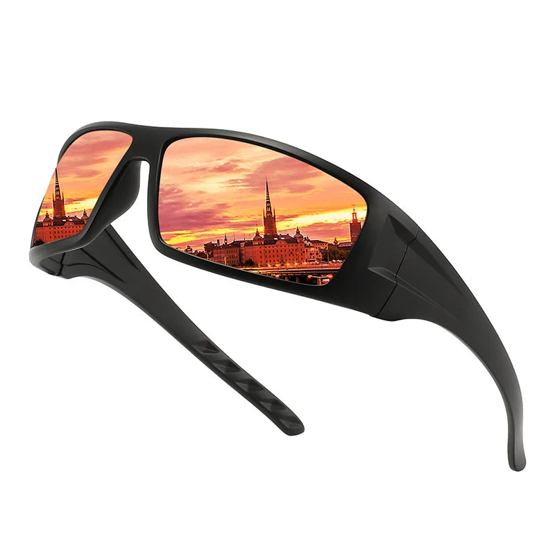 New Polarized Fishing Sunglasses UV400 Protection for Driving & Outdoor Sports Lightweight Lures Cycling Glasses for Rider