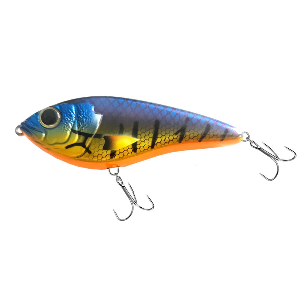 7cm 10cm12cm VIB Fishing lure Jerkbait Fishing Bait Loud Sound Pike New Mold Hard Artificial Wobblers Pesca Leurre Perch