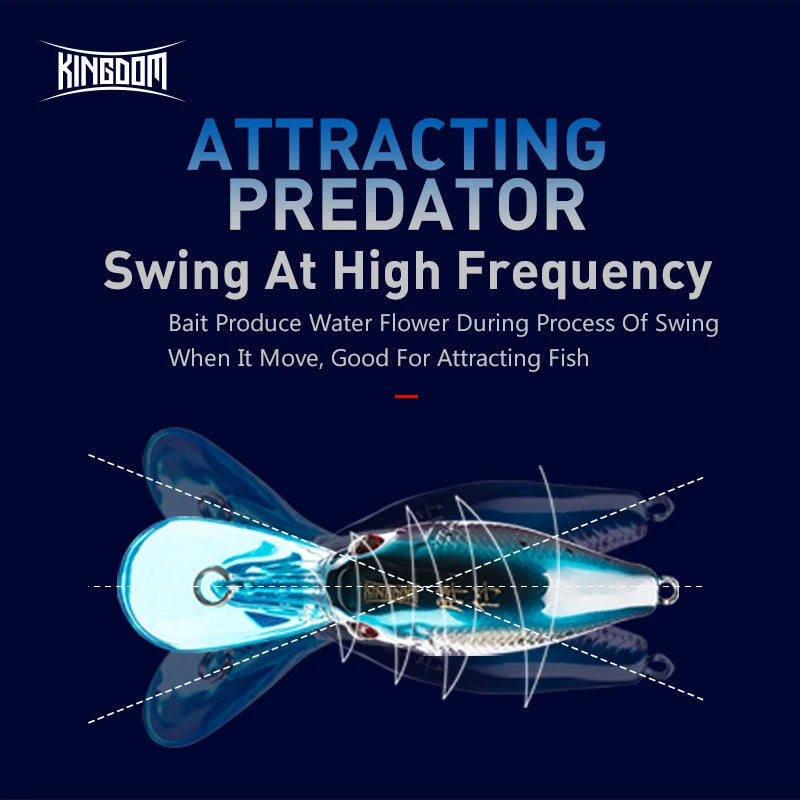 Kingdom Crazy Crankbaits Slow Sinking Fishing Lures 5g 50mm Mini Minnow Swing Small Cranks Hard Baits Wobblers Fishing Tackle