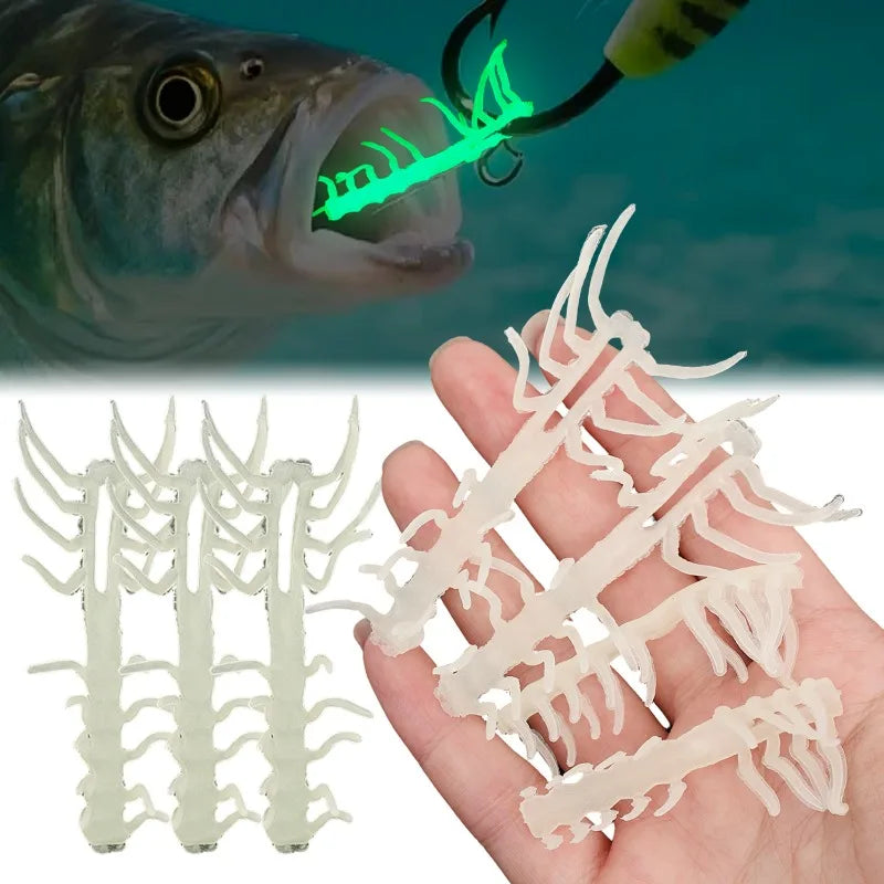 Transparent Hard Bait Lure Set for Saltwater Fishing Outdoor Minnow Tackle Realistic Fish Shape Slow Sinking Universal Fishing