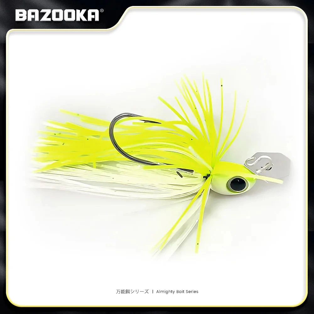 Bazooka Spinnerbait Wire Bait Fishing Lure Set Metal Spinner Hook Spoon Wobblers Artificial Sequins Bass Pike Carp Ice Winter