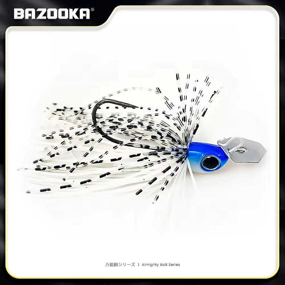 Bazooka Spinnerbait Wire Bait Fishing Lure Set Metal Spinner Hook Spoon Wobblers Artificial Sequins Bass Pike Carp Ice Winter